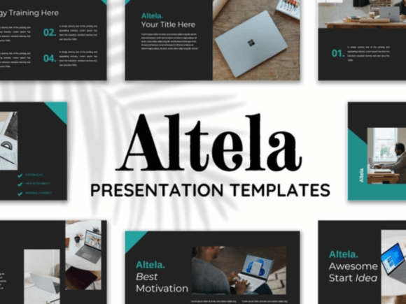 Altela Canva Presentation Template: Elevate Your Visual Story