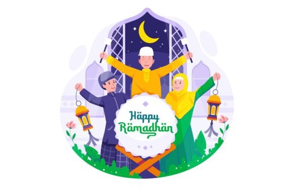 Celebrate Ramadan Kareem Illustration: Bringing Joy to Your Projects