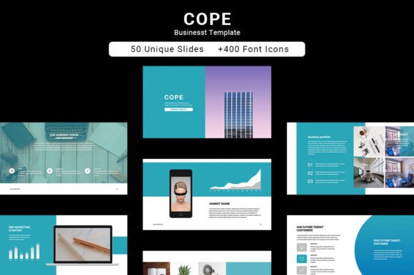 Cope Business Powerpoint Template: Your Creative Presentation Toolkit