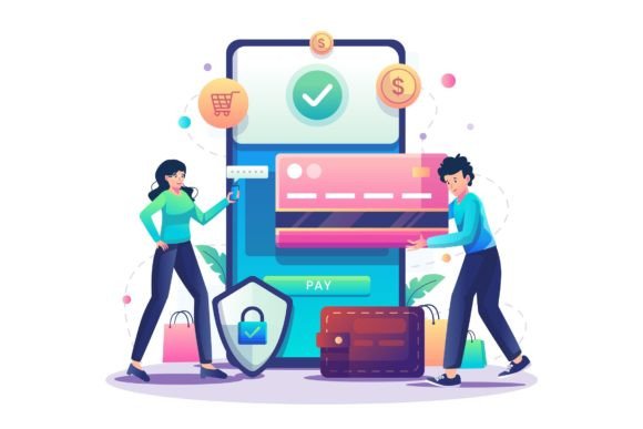 Enhancing Digital Projects with Secure Payment Illustrations