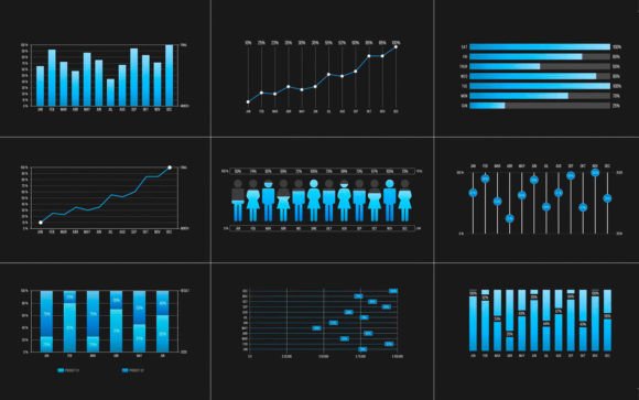 Infographic Charts After Effects: A Practical Evaluation of a Modular Template