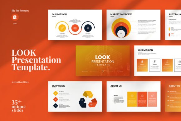 Look PowerPoint Template: A Strategic Foundation for Modern Presentations