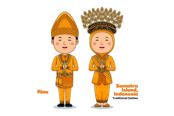 Riau Traditional Cloth Welcome 02: Your Ultimate Vector Asset Library