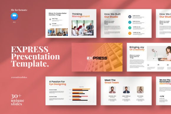Streamline Your Presentation Creation with Express Keynote Template