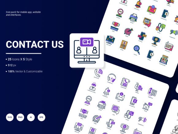 The Contact Us Icon Pack: Your Toolkit for Modern Digital Communication
