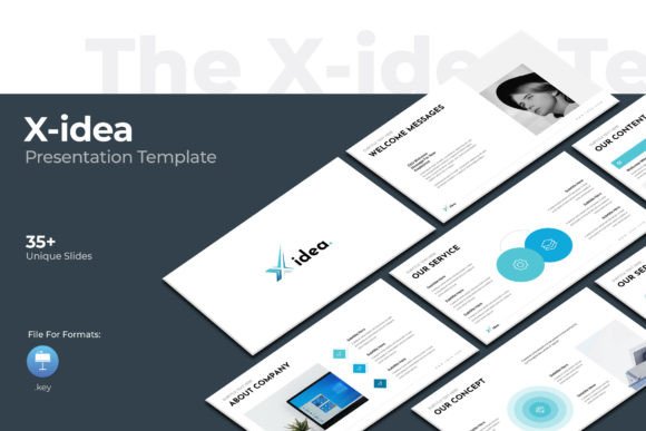 The X-idea Keynote Template: Elevate Your Business Presentations