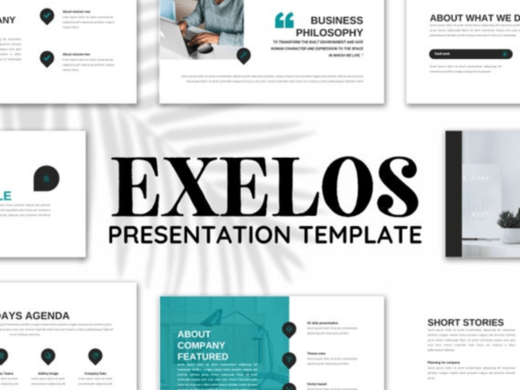 Transform Your Ideas into Impact with the Exelos Business Presentation Template