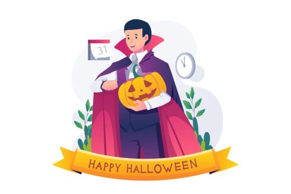 Unlocking Creative Potential with a Halloween Dracula Illustration